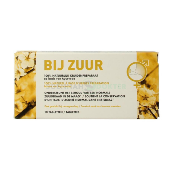 BIJ ZUUR 10 tabletten